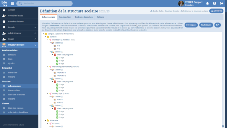 Module Structure Scolaire