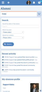 Alumni Module