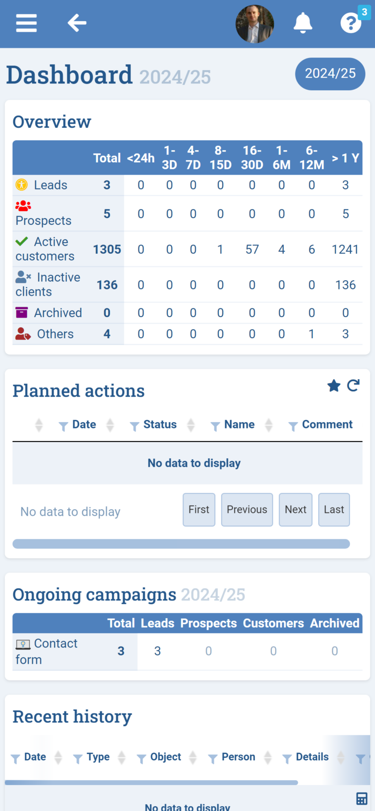 CRM Module