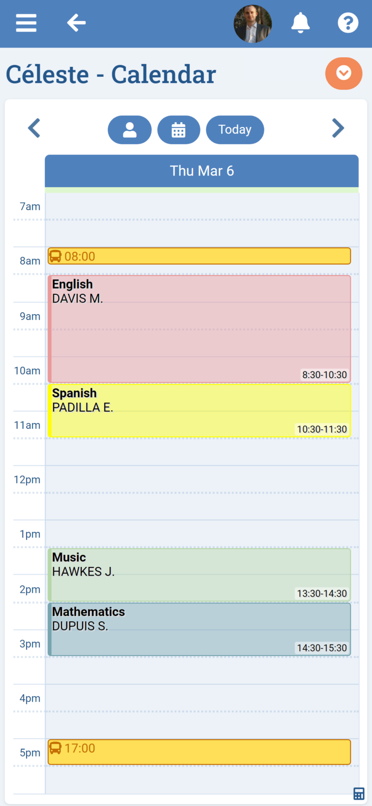 Timetable Module
