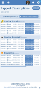 Module Restauration Scolaire