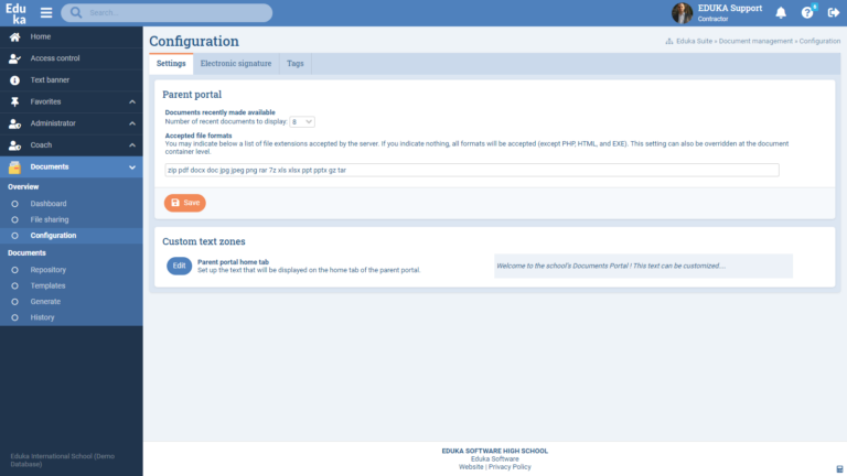Documents Module