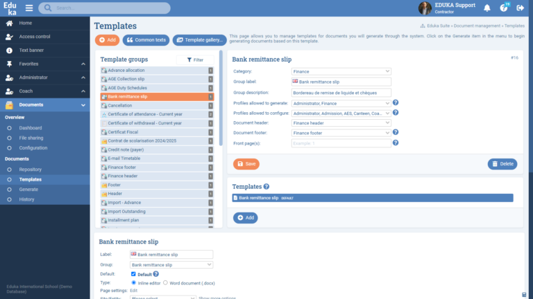 Documents Module