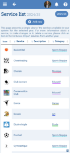 Extra-curricular activities module (ECA)