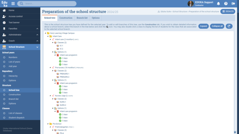School Structure Module