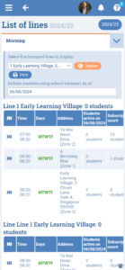School Transport Module