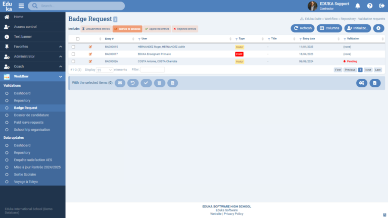 Workflow Module