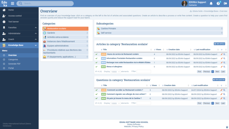 Knowledge Base Module