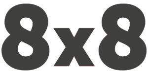 8×8
